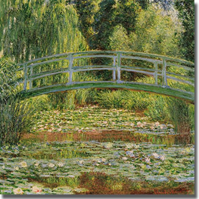 Japanese Footbridge - Claude Monet Paintings